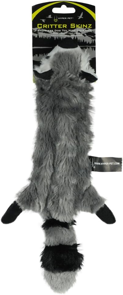 Hyper Pet Real Skinz Opossum Plush Dog Toy