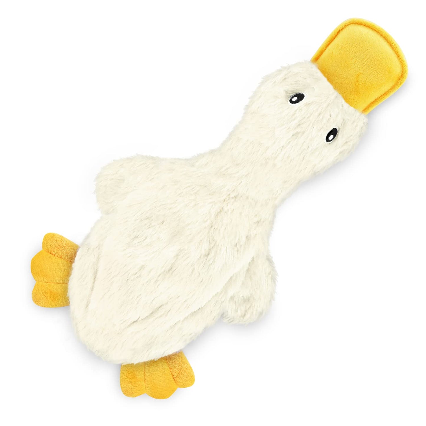 Best Pet Supplies Interactive Squeaky Dog Chew Toy, Ideal Dog Toys for Chewers, Small, Medium & Large Dogs, and Fetch Lovers - Crinkle Chicken (Brown), Large
