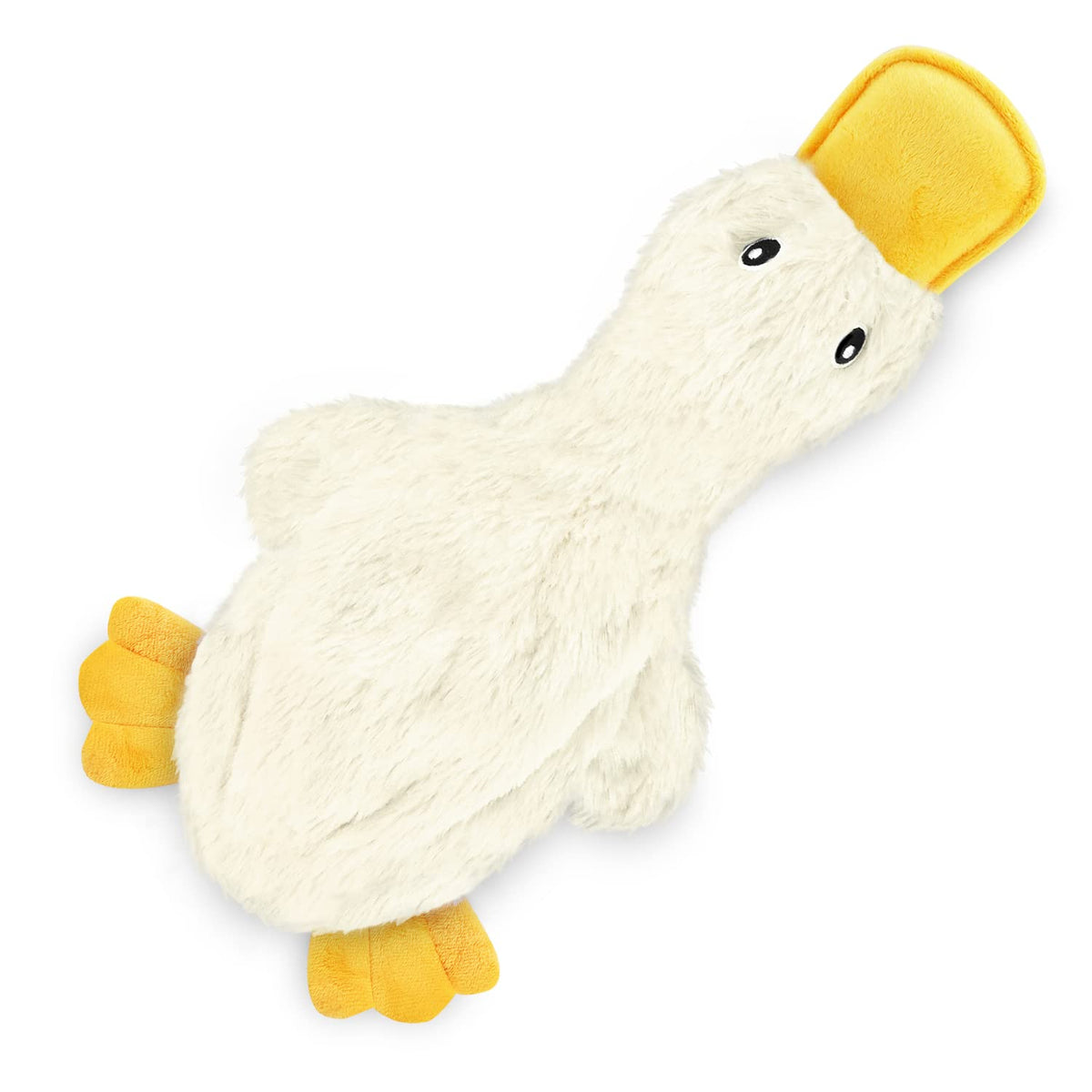 Best Pet Supplies Interactive Squeaky Dog Chew Toy, Ideal Dog Toys for Chewers, Small, Medium & Large Dogs, and Fetch Lovers - Bunny (Beige), Large