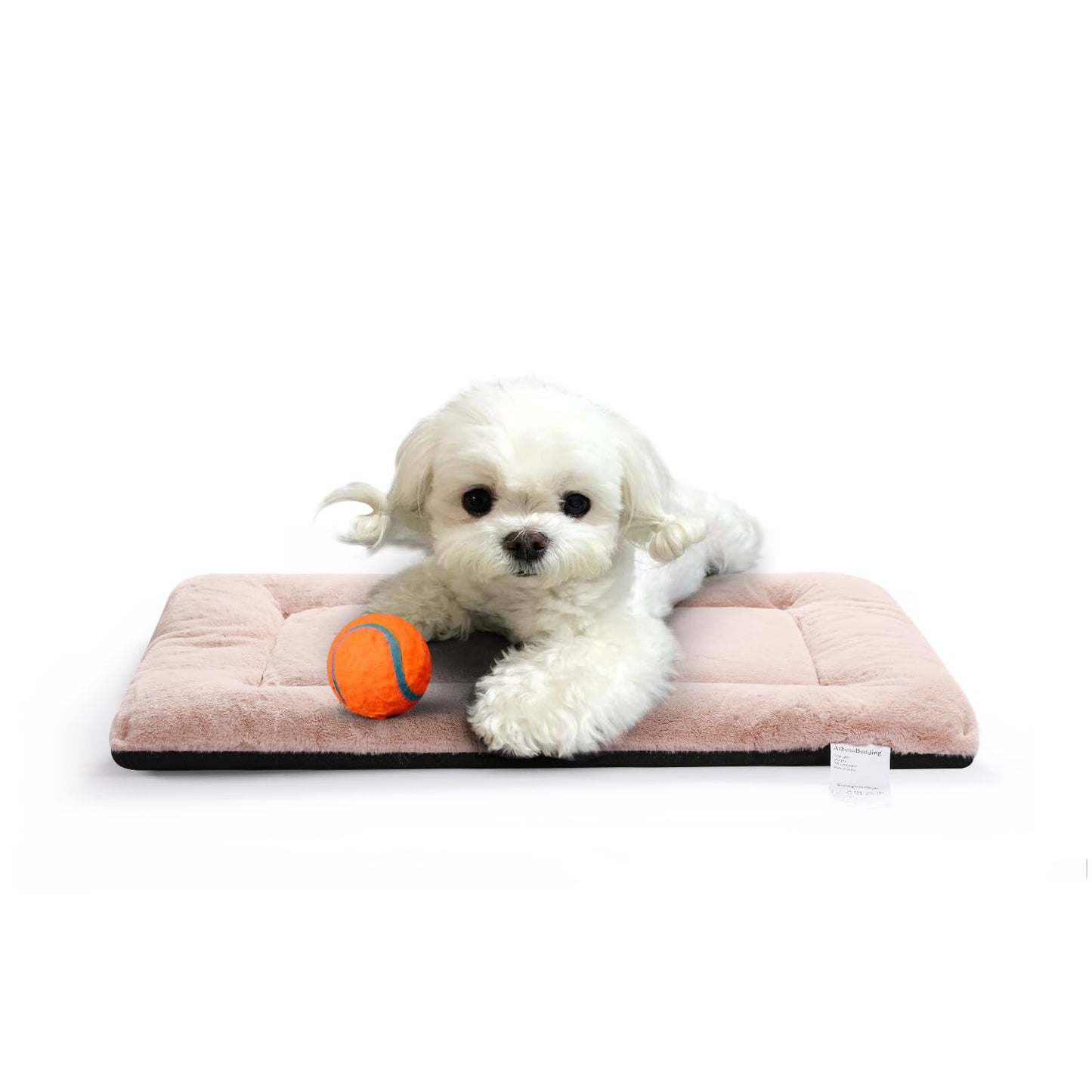 Dog Beds Crate Pad for Medium/Large Dogs Fit Metal,Ultra Soft, Washable & Anti-Slip Kennel Pad for Dogs Cozy Sleeping Mat,Gray 36inch