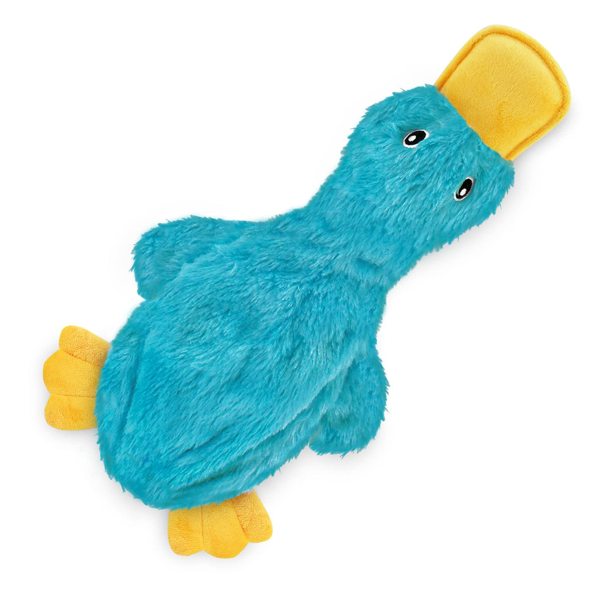 Best Pet Supplies Interactive Squeaky Dog Chew Toy, Ideal Dog Toys for Chewers, Small, Medium & Large Dogs, and Fetch Lovers - Crinkle Chicken (Brown), Large