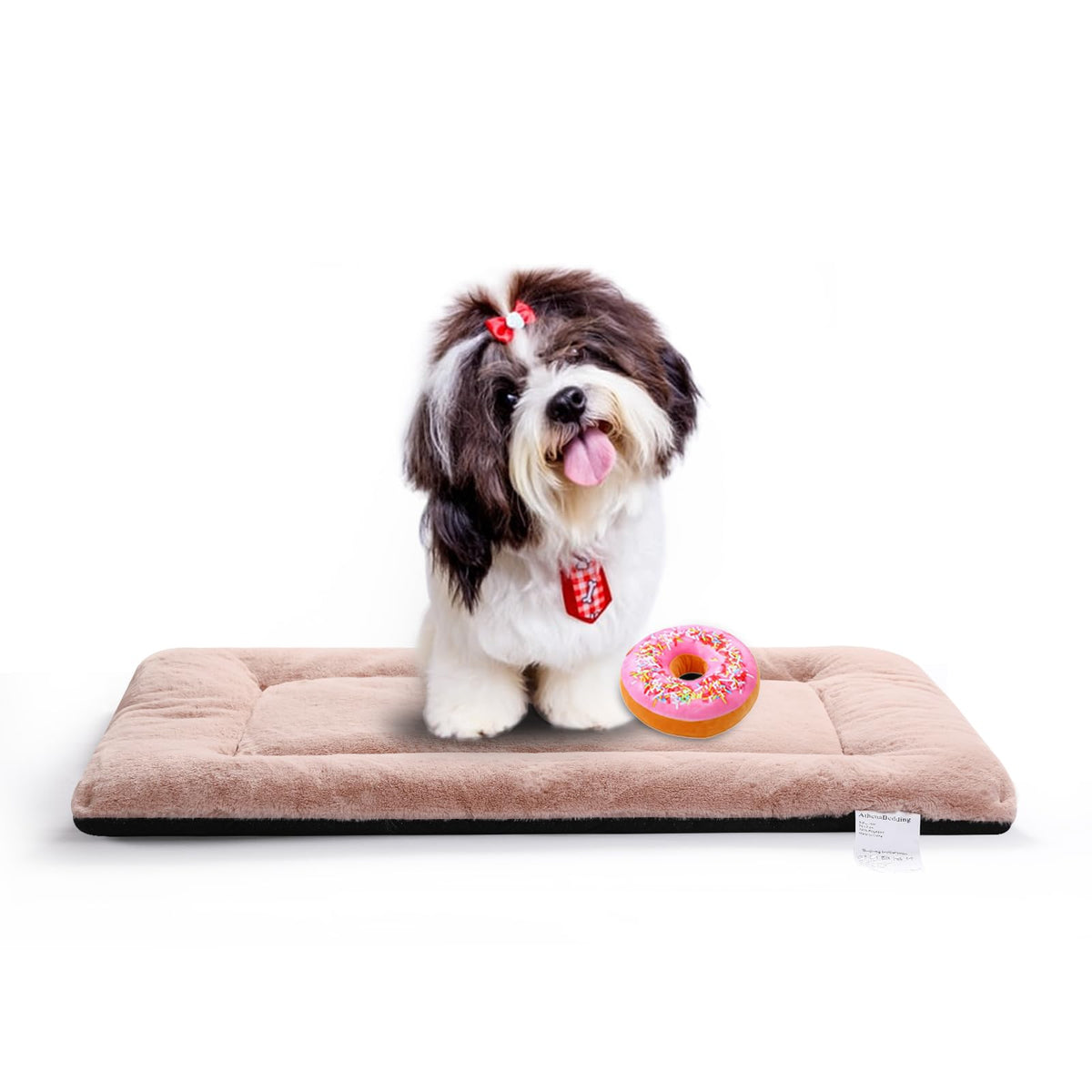 Dog Beds Crate Pad for Medium/Large Dogs Fit Metal,Ultra Soft, Washable & Anti-Slip Kennel Pad for Dogs Cozy Sleeping Mat,Gray 36inch