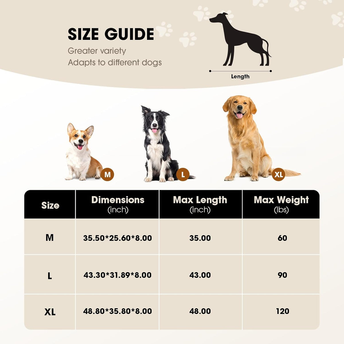 Czpalo Outdoor Elevated Dog Bed for Large Sized Dogs, No-Tool Assembly. | Raised design promotes airflow. Tool-free assembly, easy-to-clean mesh, portable, with anti-skid feet. Indoor/outdoor use.