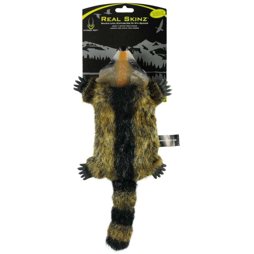 Hyper Pet Real Skinz Opossum Plush Dog Toy