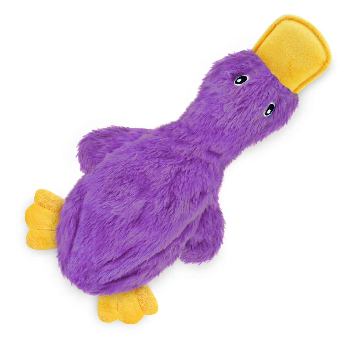 Best Pet Supplies Squeaky Dog Toys with Soft Durable Fabric for Small, Medium and Large Pets Interactive Toy for Indoor Play, Supports Active Biting and Play - 1Wild Duck, Small