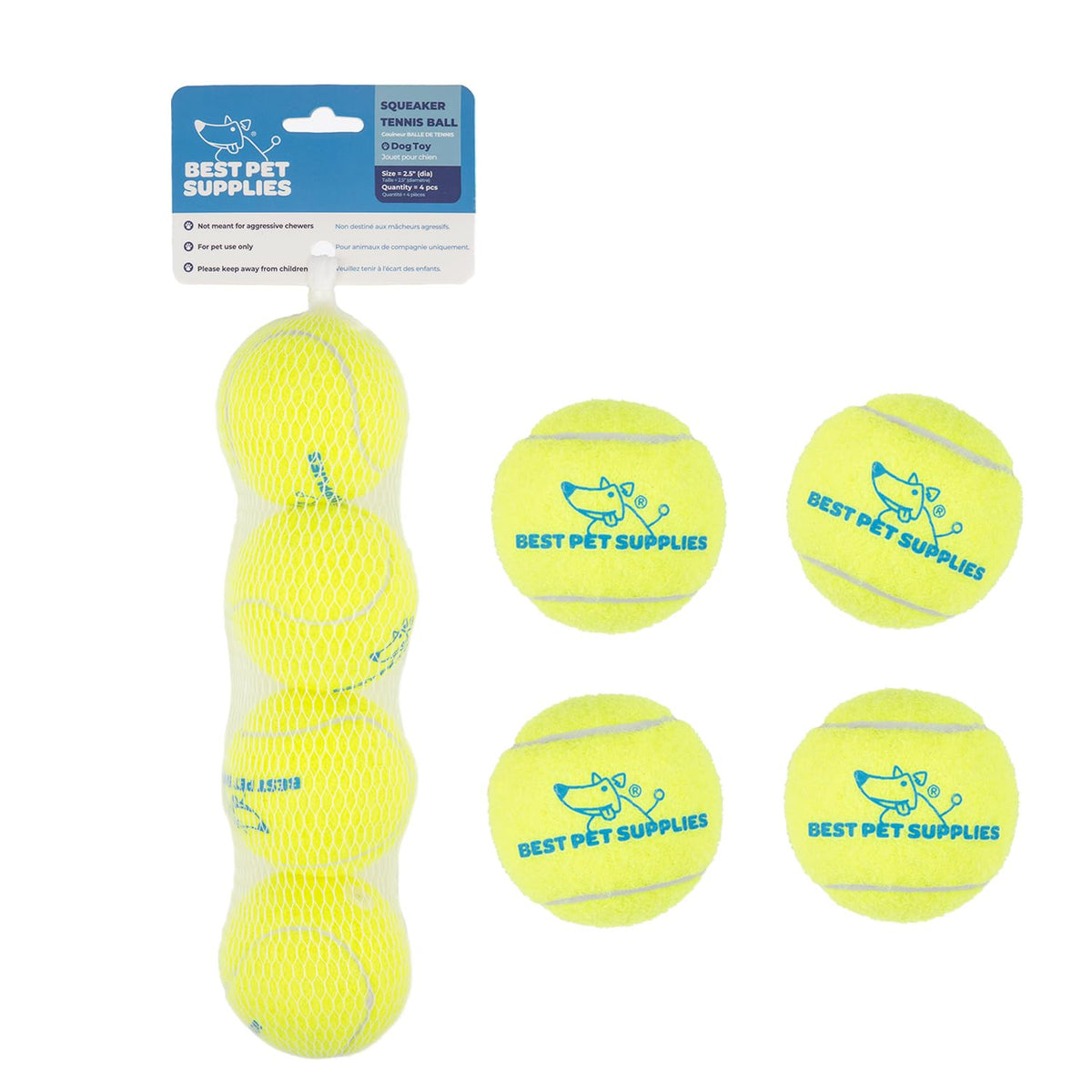 Best Pet Supplies Interactive Squeaky Dog Chew Toy, Ideal Dog Toys for Chewers, Small, Medium & Large Dogs, and Fetch Lovers - Crinkle Chicken (Brown), Large