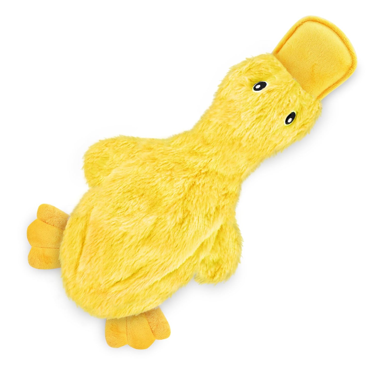 Best Pet Supplies Interactive Squeaky Dog Chew Toy, Ideal Dog Toys for Chewers, Small, Medium & Large Dogs, and Fetch Lovers - Crinkle Chicken (Brown), Large