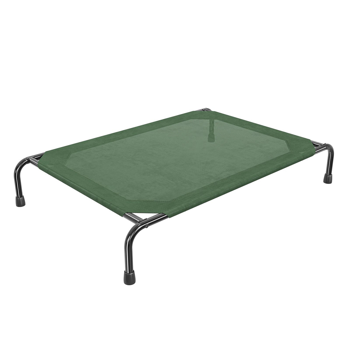 Simple Trending Raised Dog Bed for Large Dogs, Waterproof XL Dog Cot, Outdoor Cooling Elevated Pet Bed Load 200lb, 47.75" x 30.5", Grey