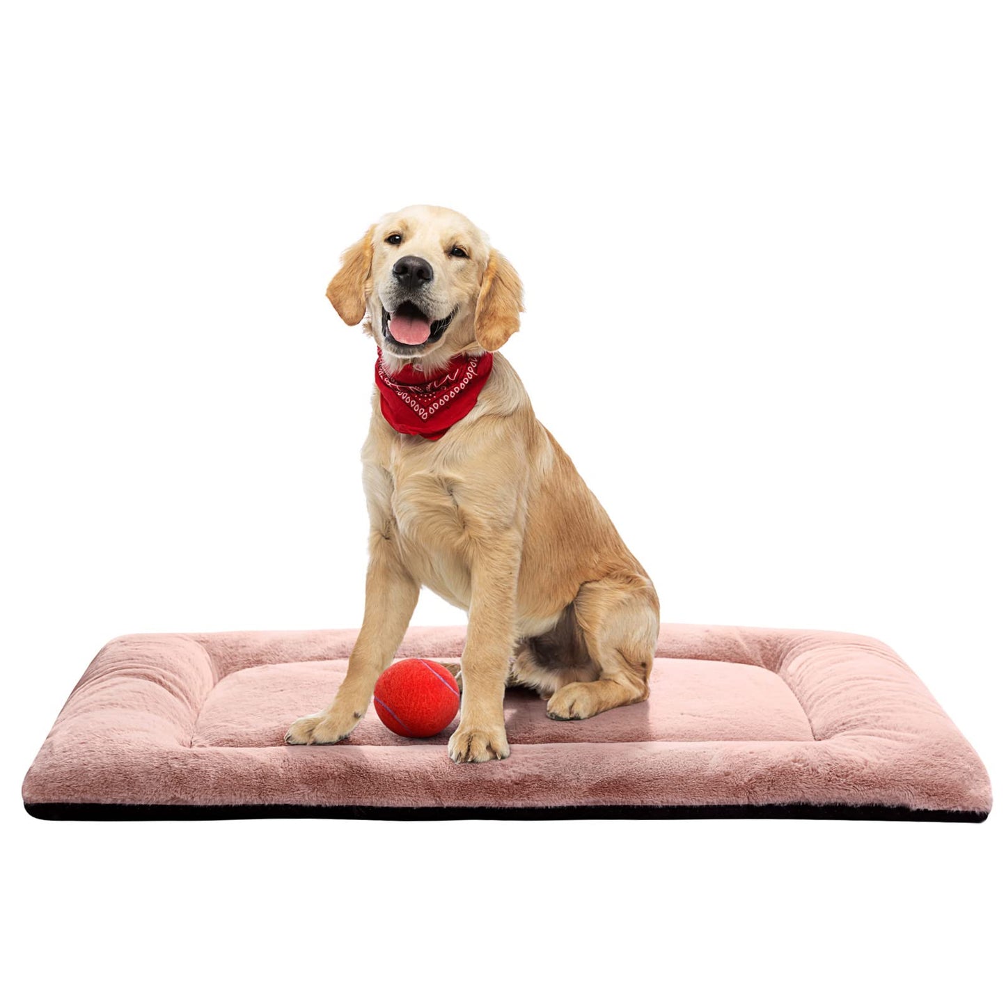 Dog Beds Crate Pad for Medium/Large Dogs Fit Metal,Ultra Soft, Washable & Anti-Slip Kennel Pad for Dogs Cozy Sleeping Mat,Gray 36inch