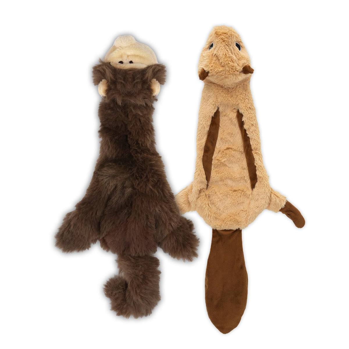 Best Pet Supplies Squeaky Dog Toys with Soft Durable Fabric for Small, Medium and Large Pets Interactive Toy for Indoor Play, Supports Active Biting and Play - 1Wild Duck, Small