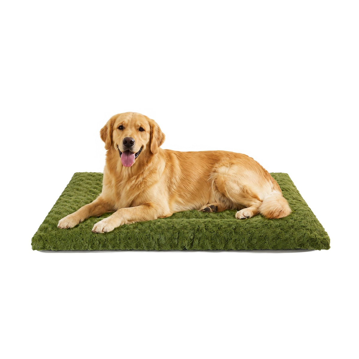 Washable Dog Bed Mat Ultra Soft Dog Crate Pad Comfy Fluffy Pet Kennel Beds Sleeping Mattress for Large Jumbo Medium Small Dogs Grey