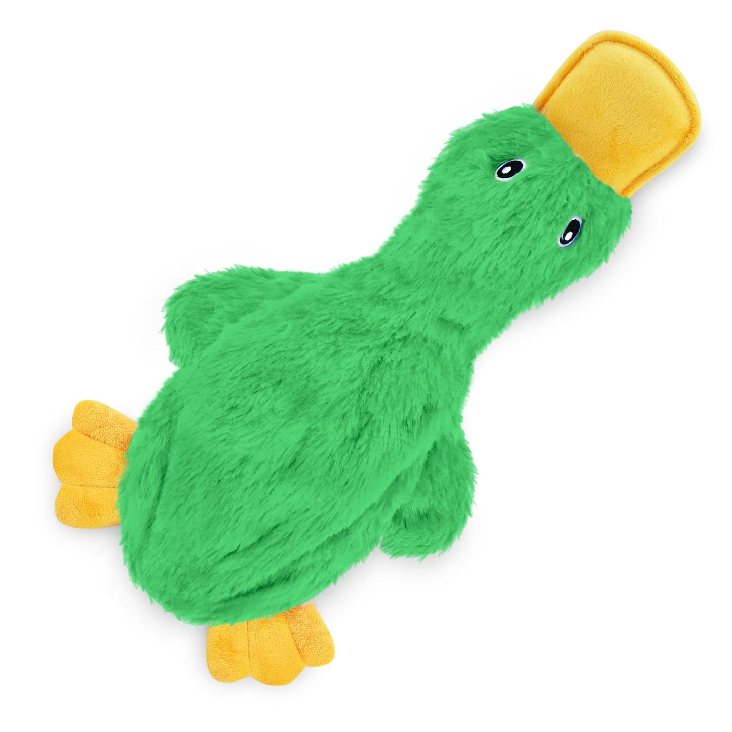 Best Pet Supplies Squeaky Dog Toys with Soft Durable Fabric for Small, Medium and Large Pets Interactive Toy for Indoor Play, Supports Active Biting and Play - 1Wild Duck, Small