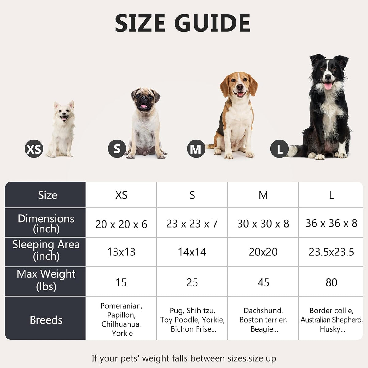 MIXJOY Orthopedic Dog Bed Comfortable Donut Cuddler Round Pet Beds Ultra Soft Washable Dog and Cat Cushion (20''/23''/30'') (23'', Brown)
