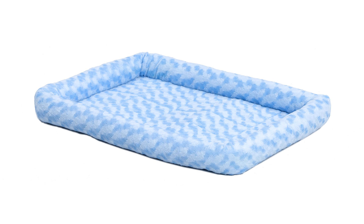 MidWest Homes for Pets QuietTime XXS Dog Bed – Cinnamon Faux Fur Bolster, Ultra-Soft and Machine Washable, Fits 18-Inch Crates and Carriers, for Small Dogs and Cats