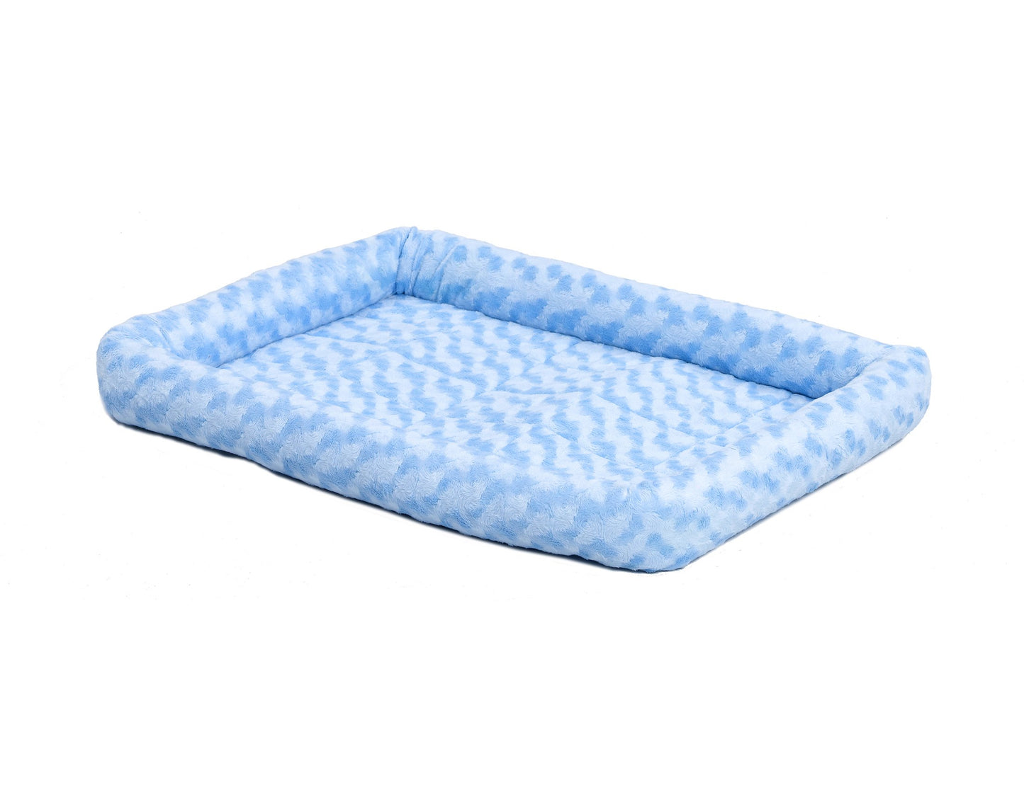 MidWest Homes for Pets QuietTime XXS Dog Bed – Cinnamon Faux Fur Bolster, Ultra-Soft and Machine Washable, Fits 18-Inch Crates and Carriers, for Small Dogs and Cats
