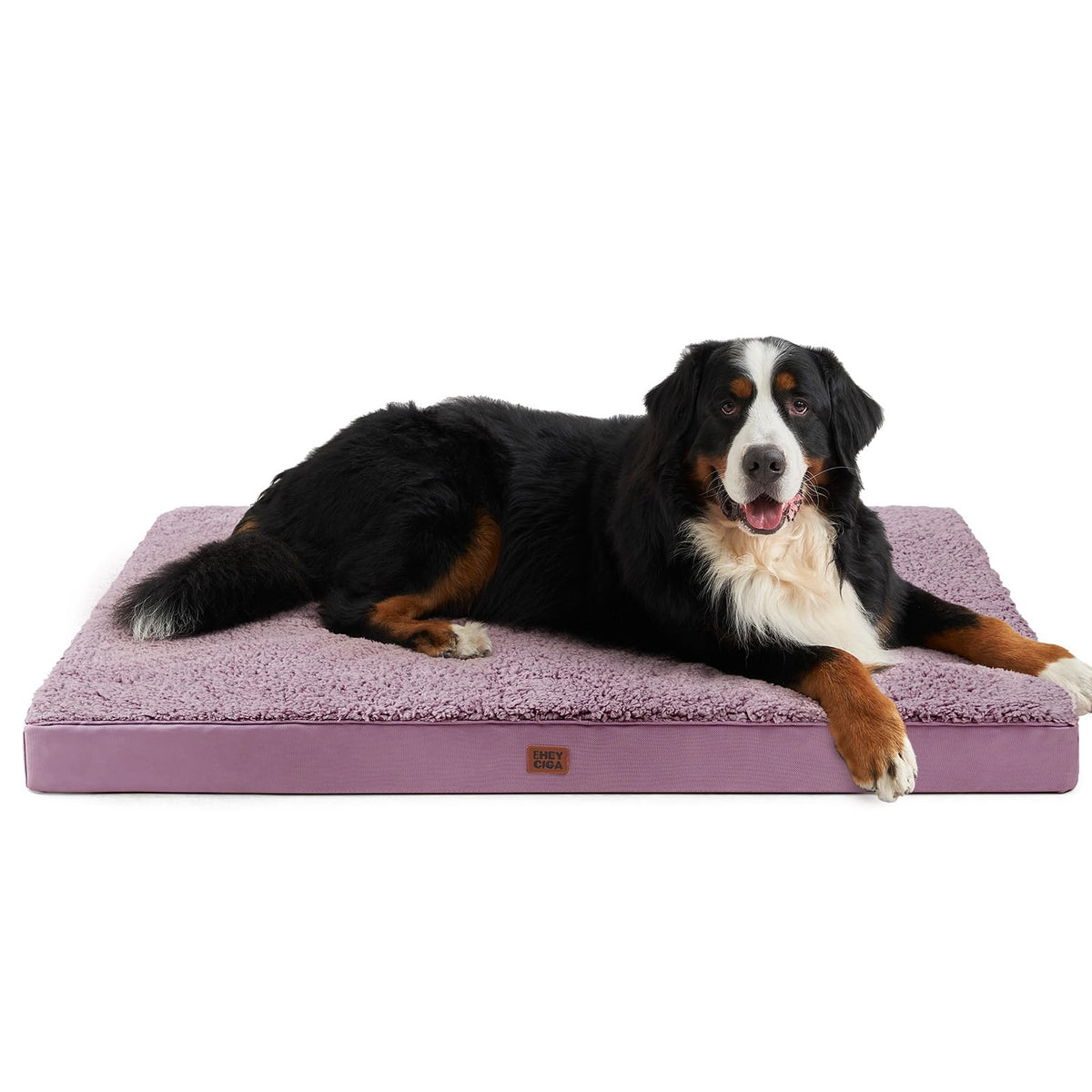 EHEYCIGA Orthopedic XL Dog Beds for Extra Large Dogs with Removable Washable Cover for Crate, Grey, 41x27
