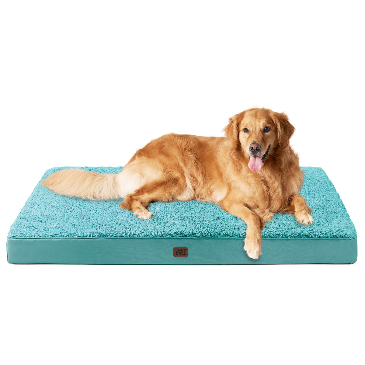 EHEYCIGA Orthopedic XL Dog Beds for Extra Large Dogs with Removable Washable Cover for Crate, Grey, 41x27