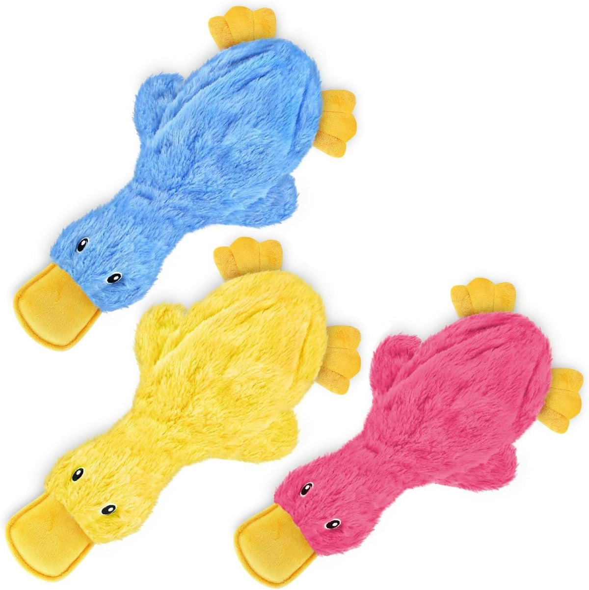 Best Pet Supplies Interactive Squeaky Dog Chew Toy, Ideal Dog Toys for Chewers, Small, Medium & Large Dogs, and Fetch Lovers - Crinkle Chicken (Brown), Large