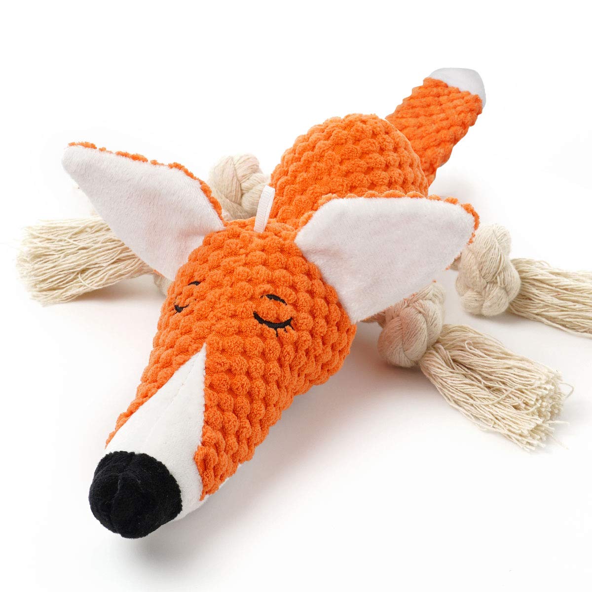 Tug of War Dog Toy, Crinkle Dog Toys for Large Dog, Soft Dog Plush Toy with Squeaky, Stuffed Animal for Dogs (Tug Series, Donkey)