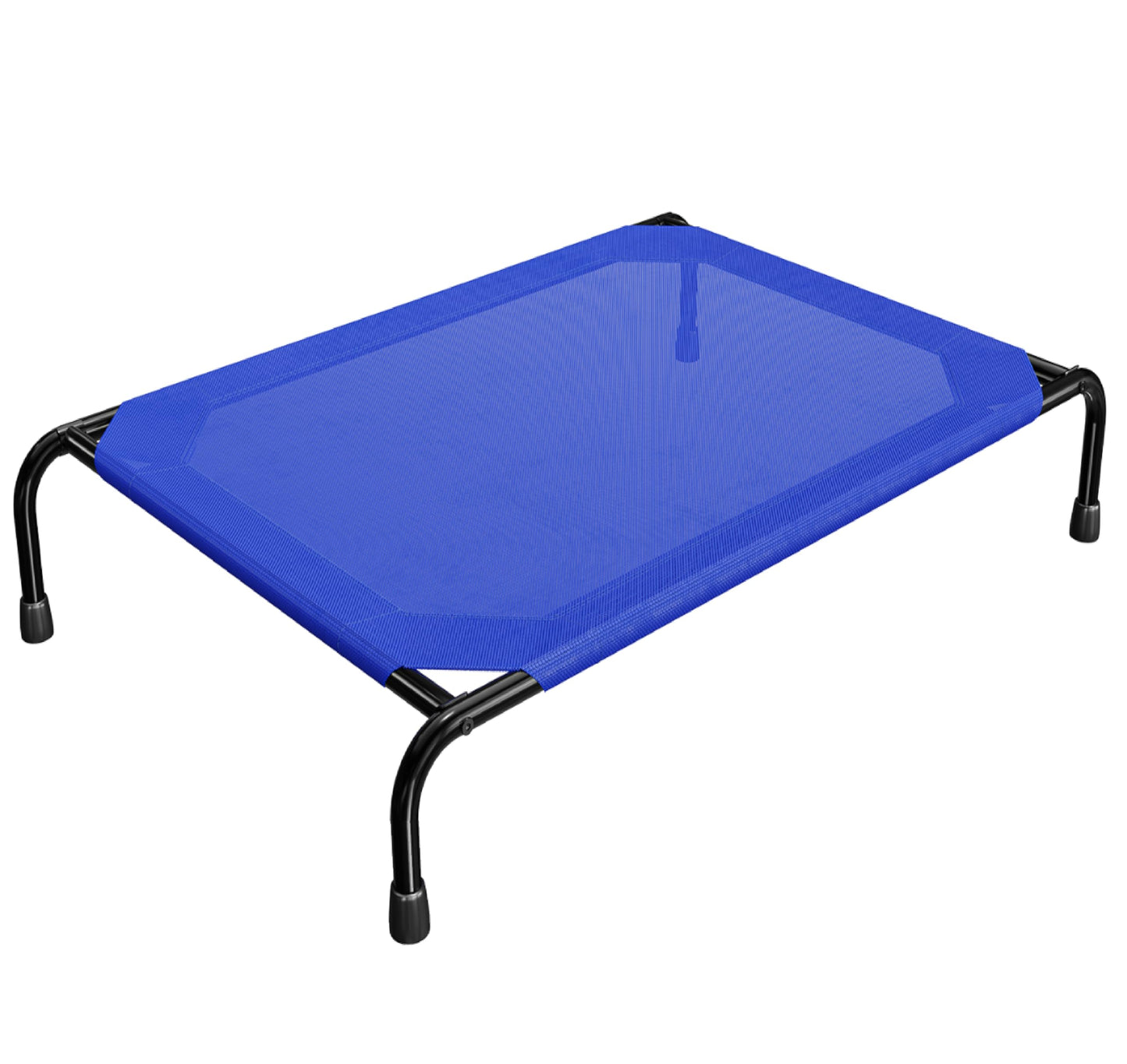 Simple Trending Raised Dog Bed for Large Dogs, Waterproof XL Dog Cot, Outdoor Cooling Elevated Pet Bed Load 200lb, 47.75" x 30.5", Grey