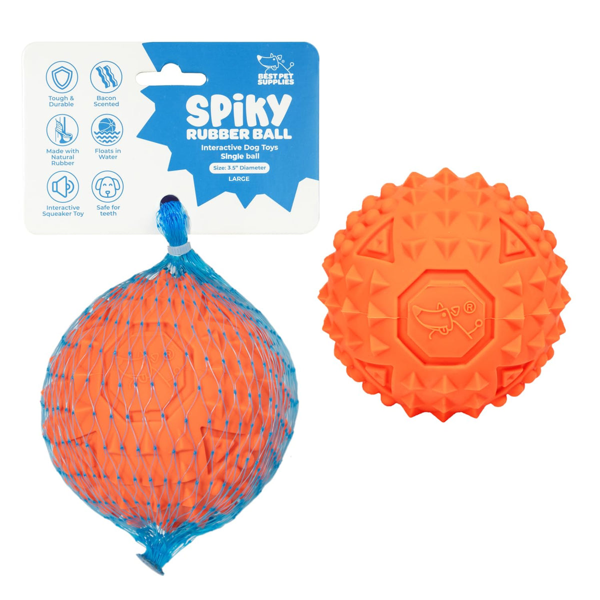Best Pet Supplies Squeaky Dog Toys with Soft Durable Fabric for Small, Medium and Large Pets Interactive Toy for Indoor Play, Supports Active Biting and Play - 1Wild Duck, Small