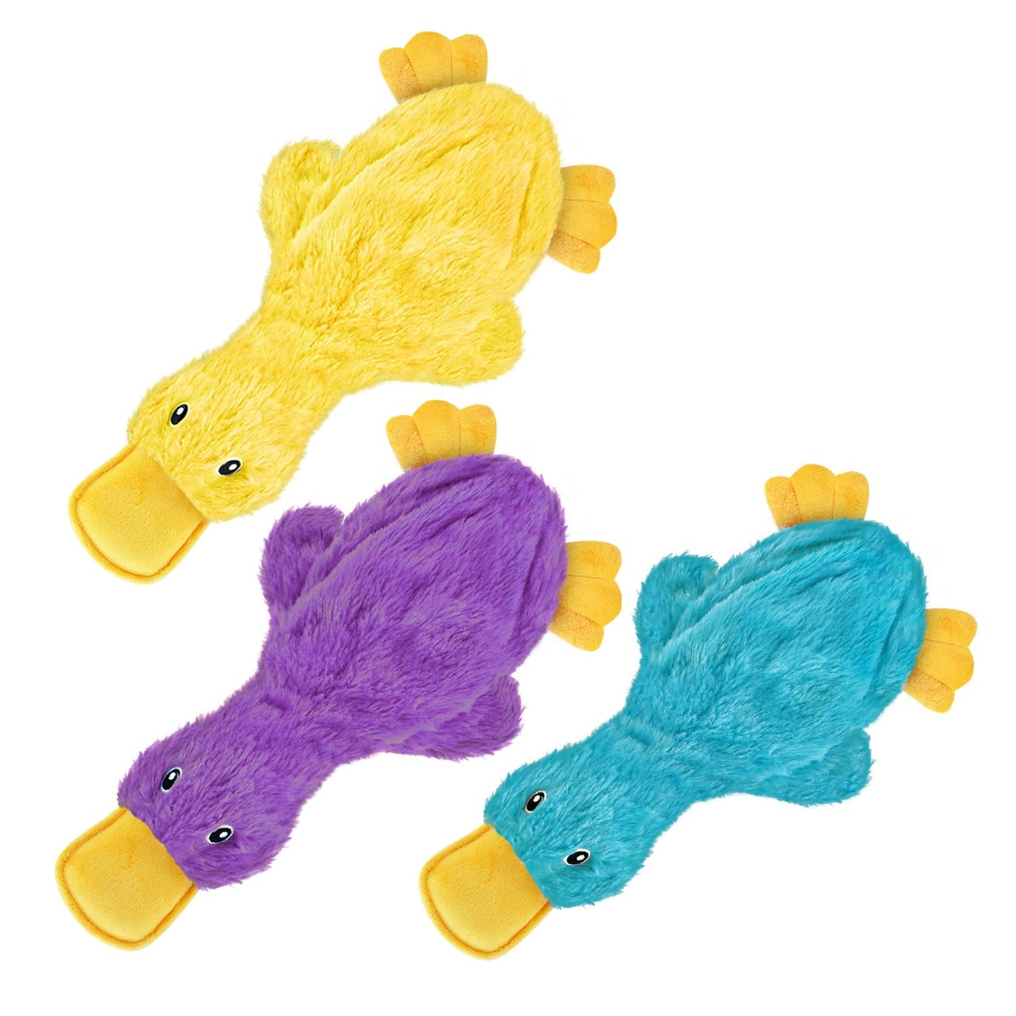 Best Pet Supplies Interactive Squeaky Dog Chew Toy, Ideal Dog Toys for Chewers, Small, Medium & Large Dogs, and Fetch Lovers - Crinkle Chicken (Brown), Large
