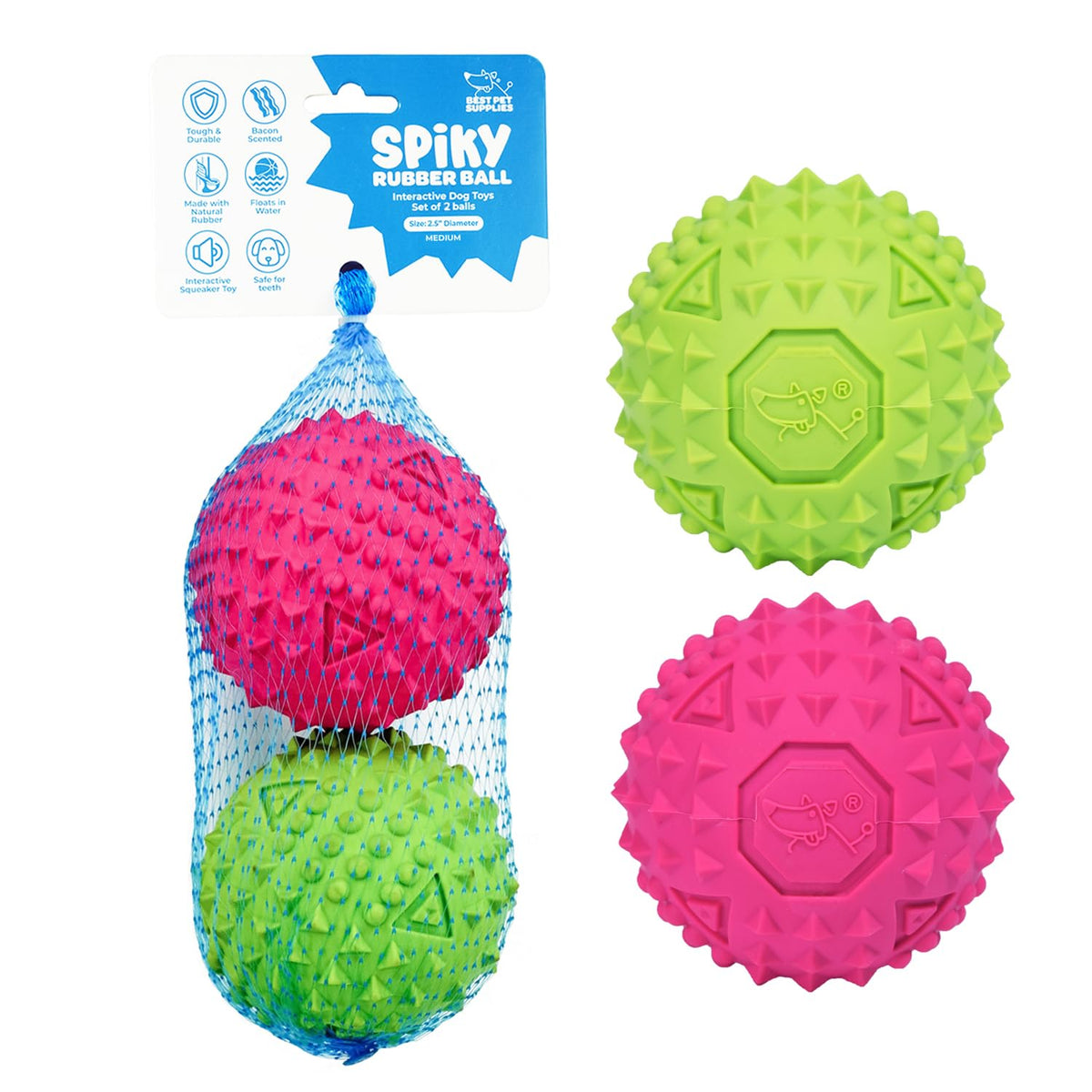Best Pet Supplies Squeaky Dog Toys with Soft Durable Fabric for Small, Medium and Large Pets Interactive Toy for Indoor Play, Supports Active Biting and Play - 1Wild Duck, Small