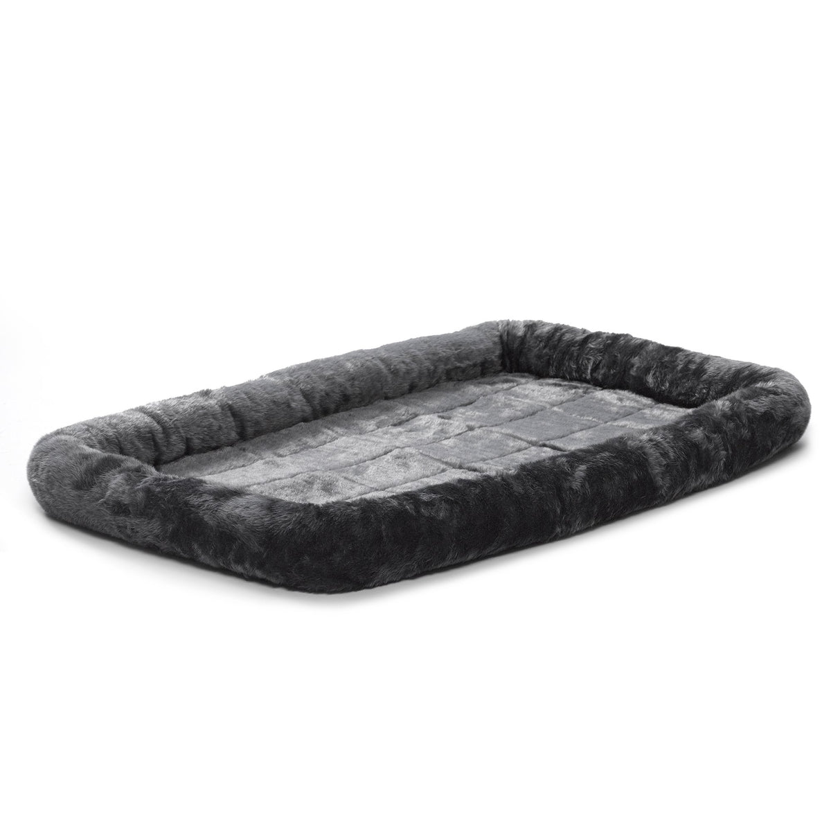 MidWest Homes for Pets QuietTime XXS Dog Bed – Cinnamon Faux Fur Bolster, Ultra-Soft and Machine Washable, Fits 18-Inch Crates and Carriers, for Small Dogs and Cats