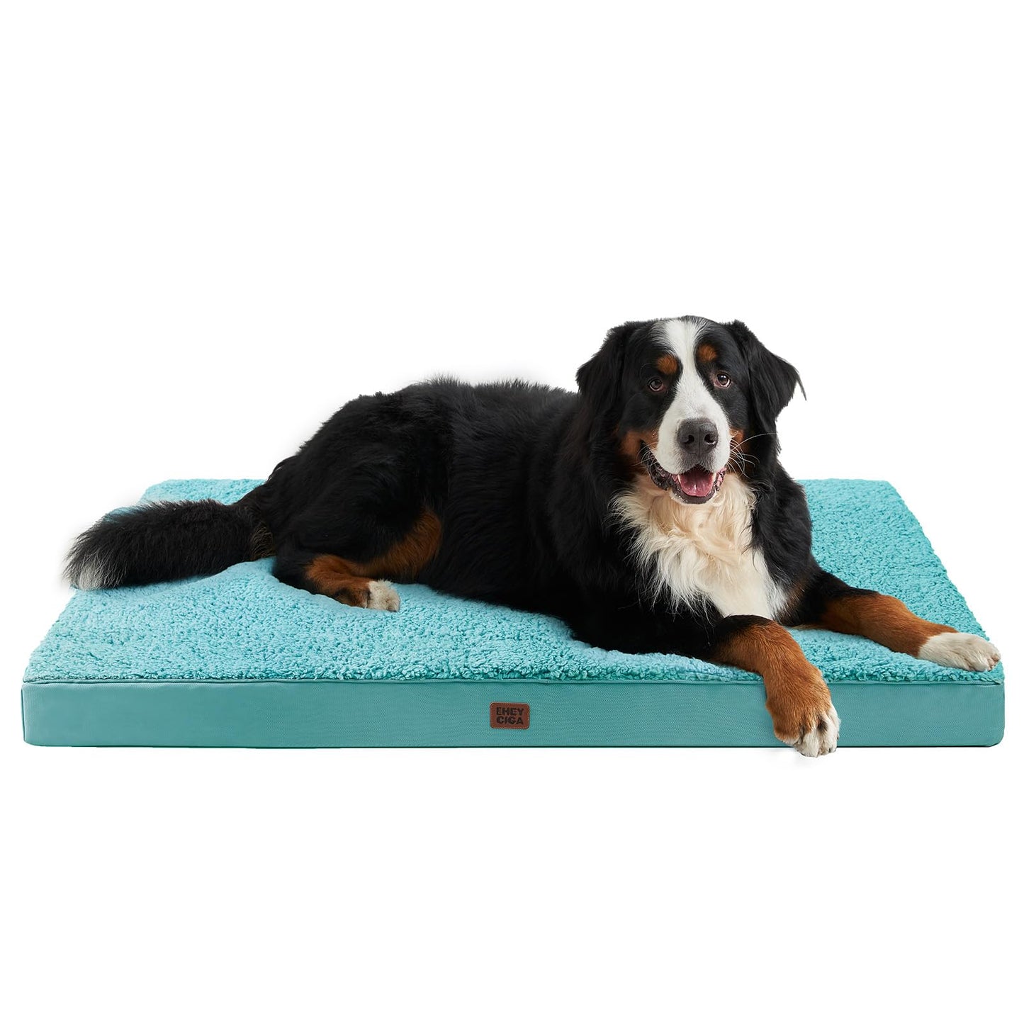EHEYCIGA Orthopedic XL Dog Beds for Extra Large Dogs with Removable Washable Cover for Crate, Grey, 41x27