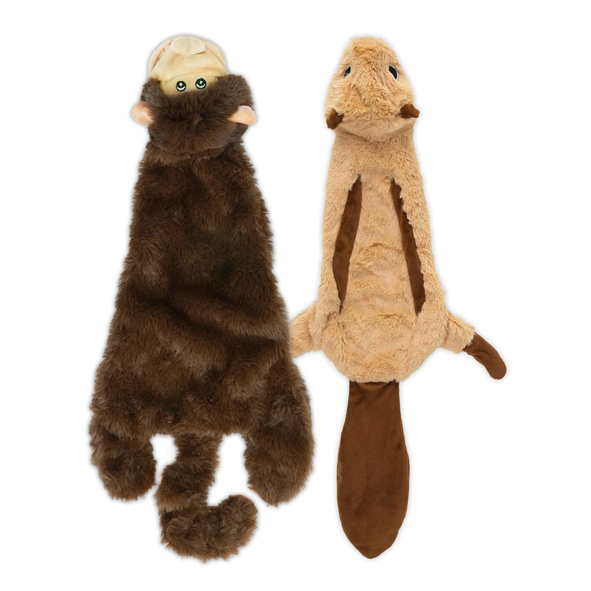 Best Pet Supplies Squeaky Dog Toys with Soft Durable Fabric for Small, Medium and Large Pets Interactive Toy for Indoor Play, Supports Active Biting and Play - 1Wild Duck, Small