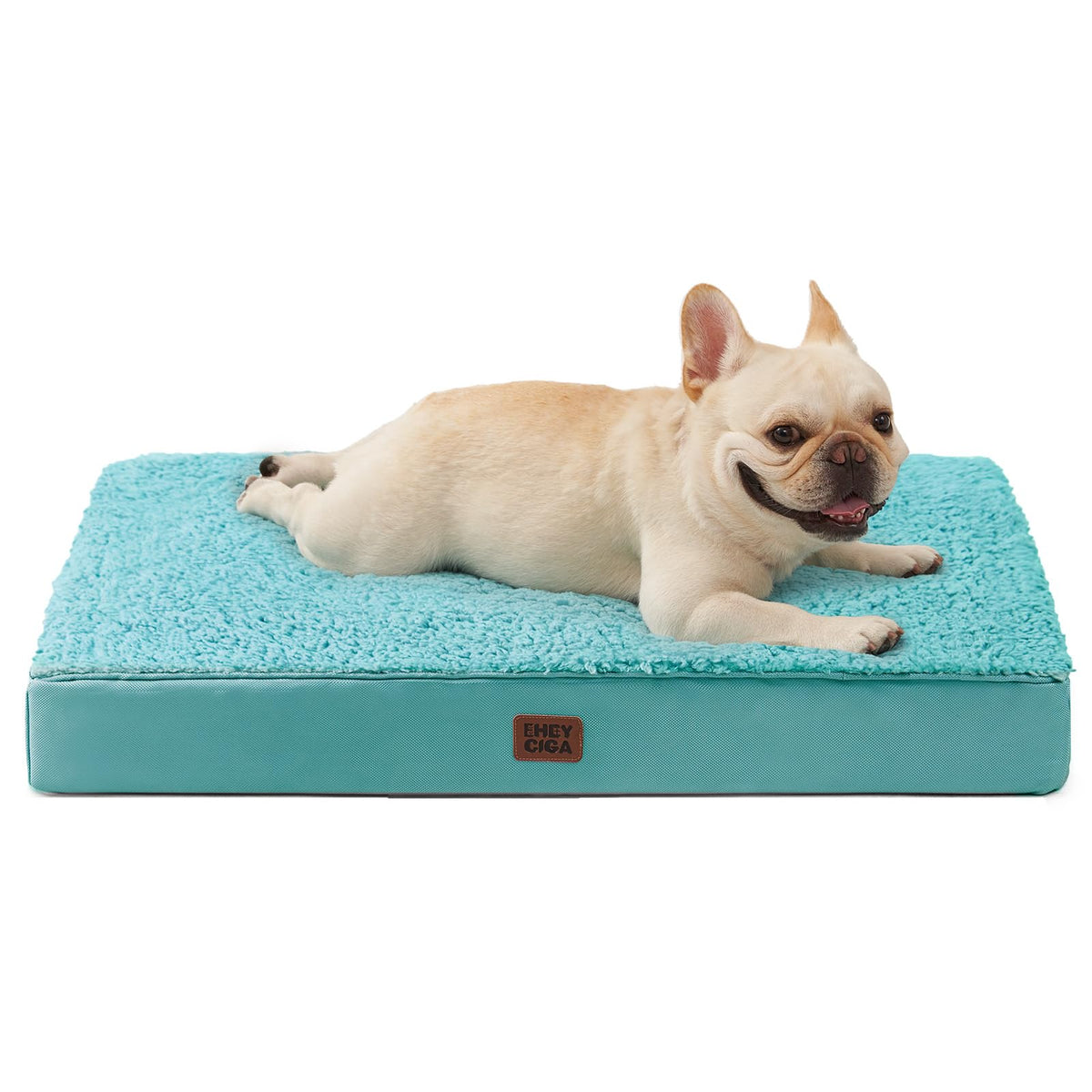 EHEYCIGA Orthopedic XL Dog Beds for Extra Large Dogs with Removable Washable Cover for Crate, Grey, 41x27
