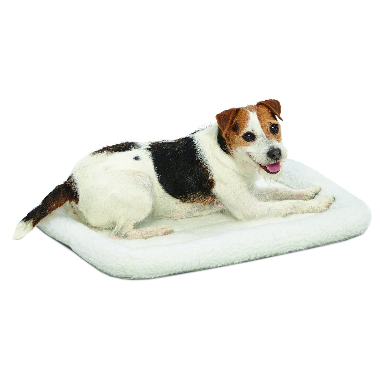 MidWest Homes for Pets QuietTime XXS Dog Bed – Cinnamon Faux Fur Bolster, Ultra-Soft and Machine Washable, Fits 18-Inch Crates and Carriers, for Small Dogs and Cats