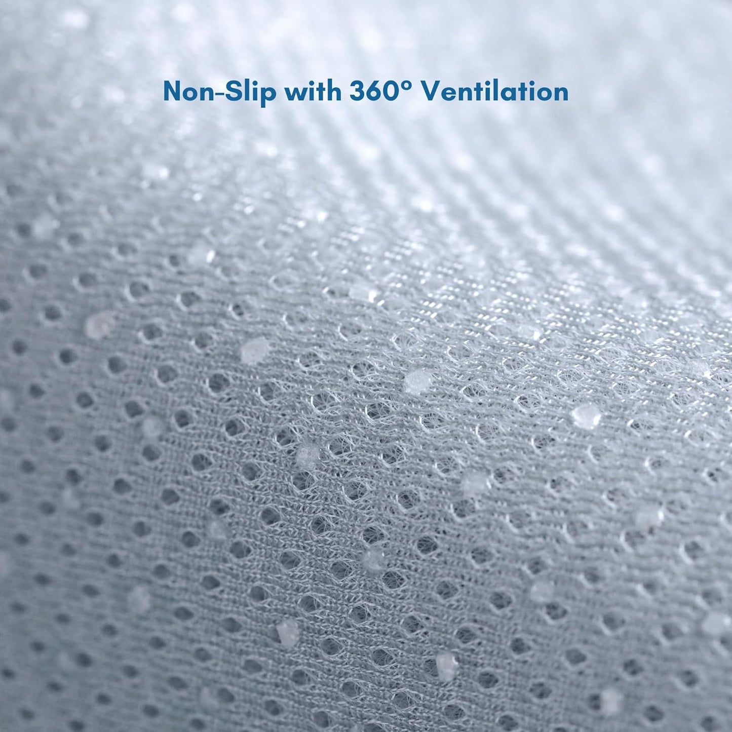 petfelix FrostEase Dog Cooling Mat, Cooling Dog Bed and Cooling Pad for Dog and Cat with Qmax 0.4 Yarn, Breathable 3D Airflow Layers, Machine Washable Non Slip Base for Pets, Blue, S, 20''*16''