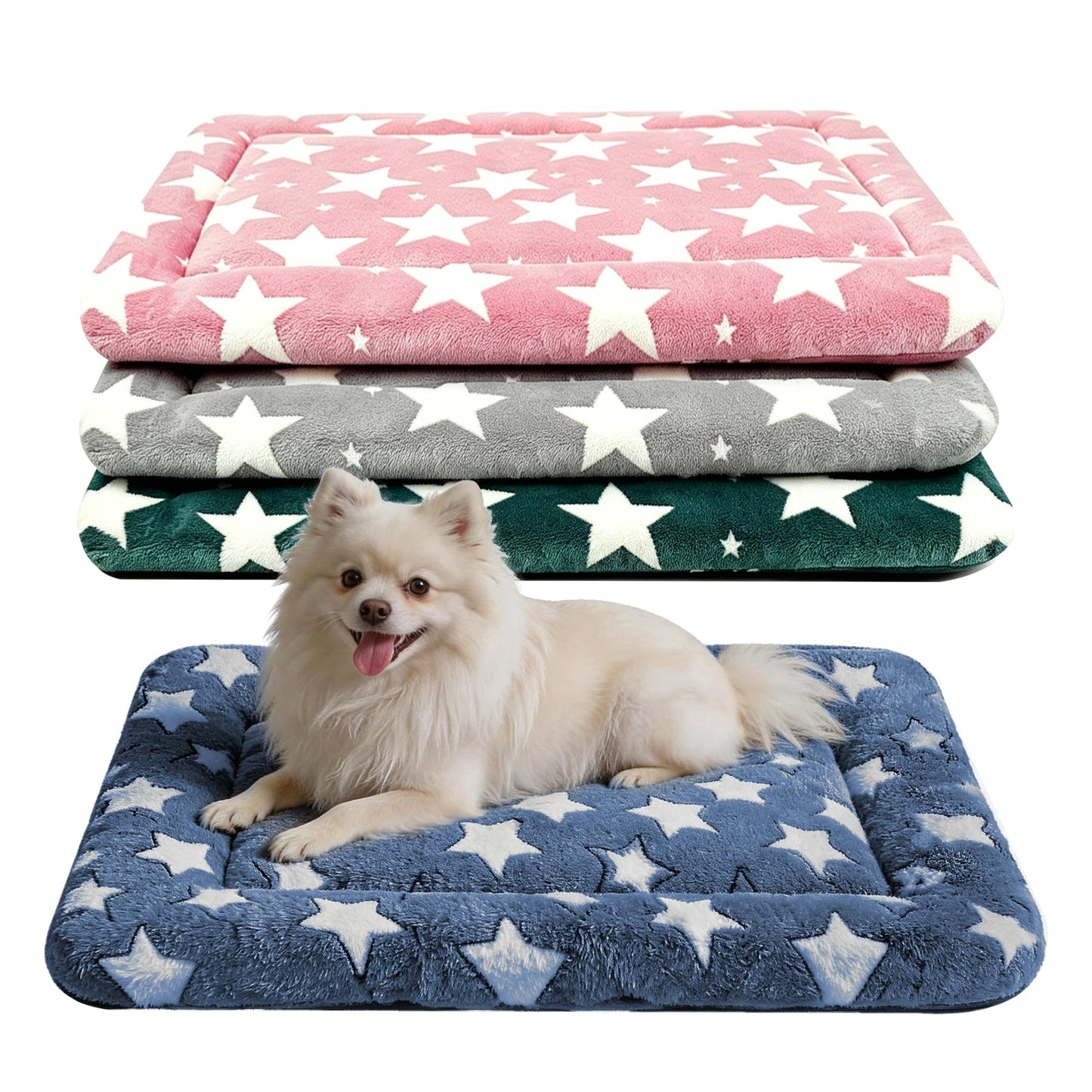 Dog Bed Mat – Soft & Comfortable Dog Kennel Pad for Crate – Durable Crate Bed & Mat for Dogs & Cats – Ideal for Crate, Kennel, and Home Use