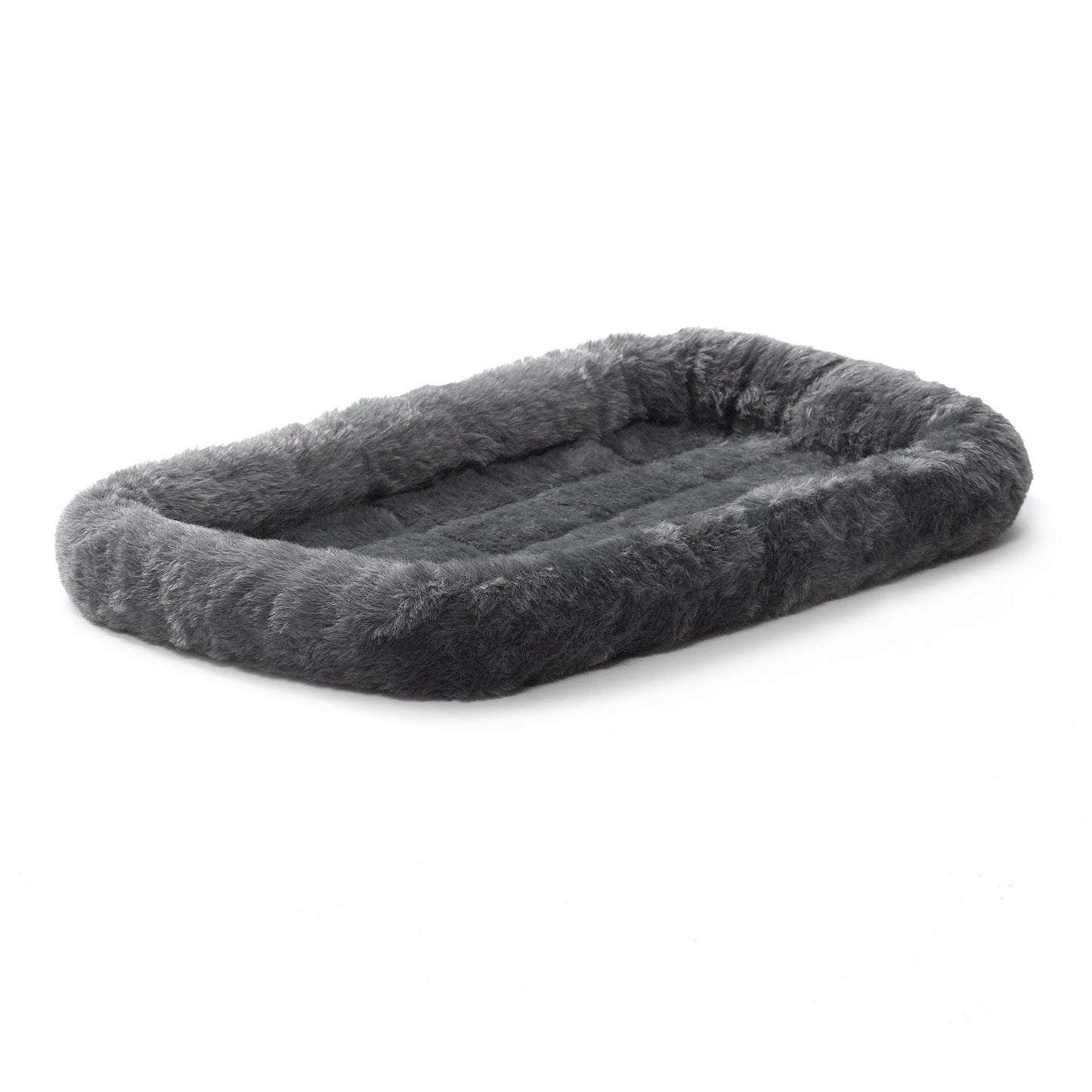 MidWest Homes for Pets QuietTime XXS Dog Bed – Cinnamon Faux Fur Bolster, Ultra-Soft and Machine Washable, Fits 18-Inch Crates and Carriers, for Small Dogs and Cats
