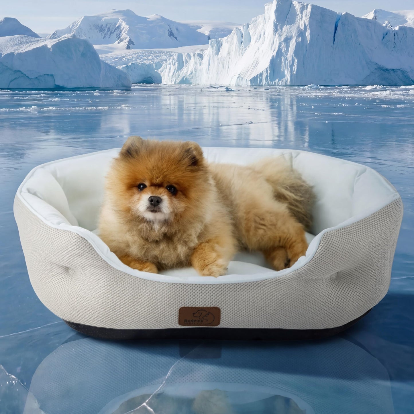Bedsure Small Dog Bed Washable,Round Cat Beds for Indoor Cats,20in Came | Soft Plush Pet Bed,Dog Beds for Small Dogs for Puppy and Kittens,Anti-Slip Bottom,Easy to Clean
